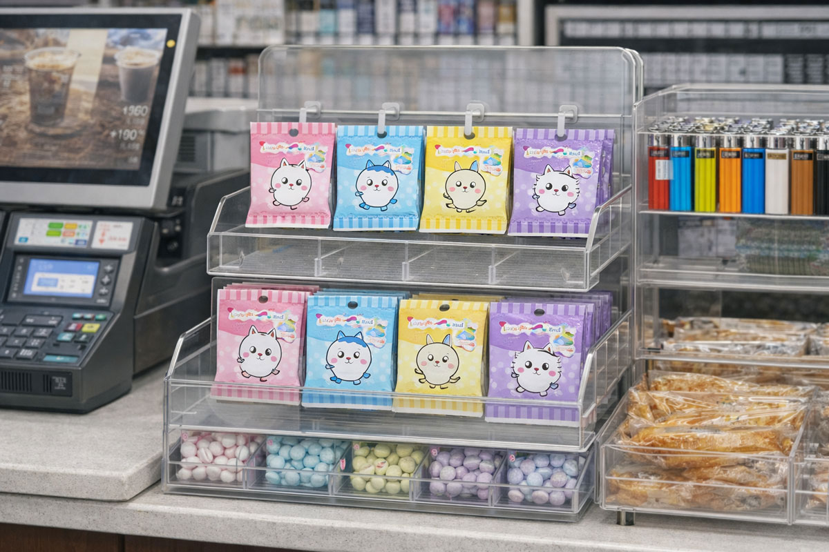 ちいかわラムネ 売り場 コンビニ レジ横